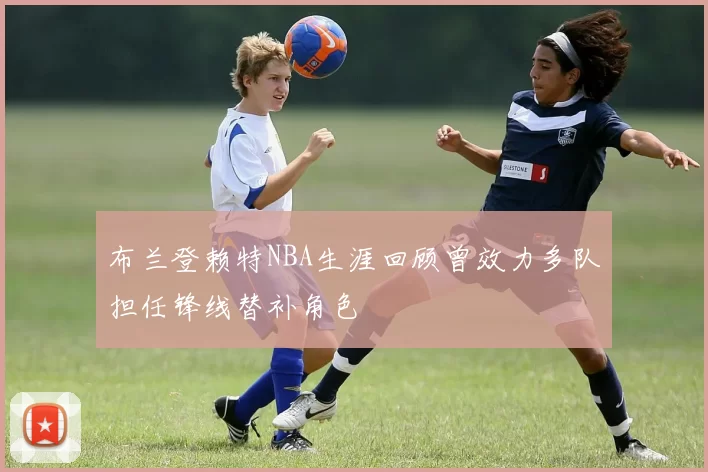 布兰登赖特NBA生涯回顾曾效力多队担任锋线替补角色